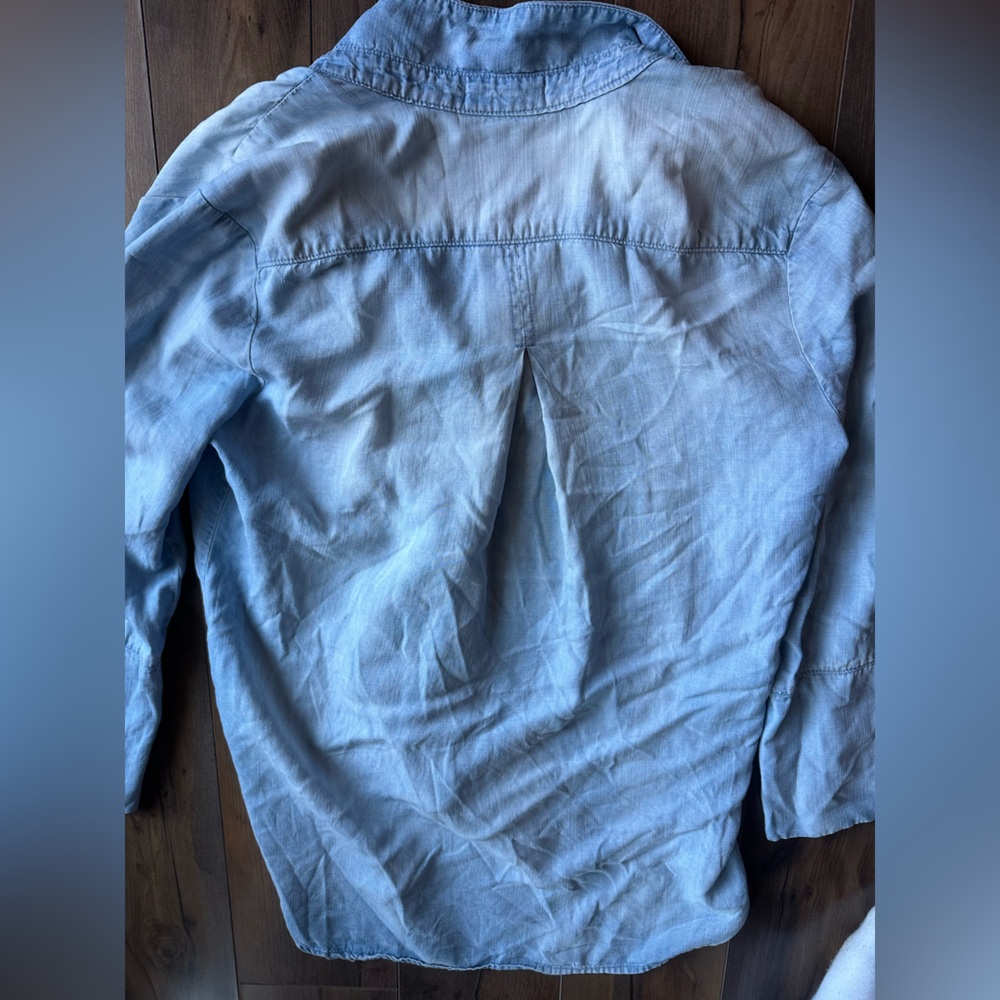 Cloth & Stone Blue Button Down Shirt - Picture 6 of 8